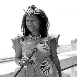 Queen DIAMBI <BR>of the Democratic Republic of Congo